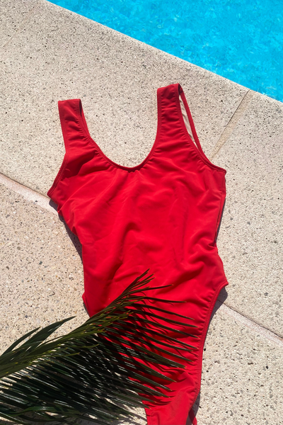 Sisqo Swimsuit Red